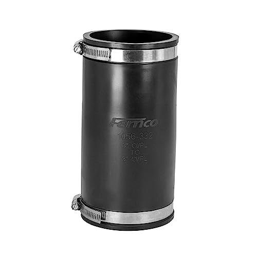 Fernco XL 1056-332 Flexible Pipe Coupling 3” – Extra-Long - Image 2