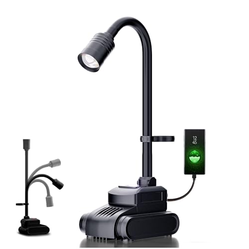 Rechargeable Gooseneck Work Light, 2000LM Magnetic Flexible Lamp - Image 2