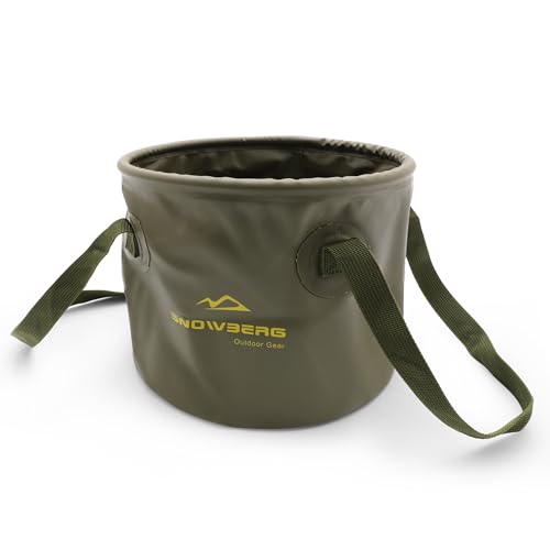 Collapsible Bucket for Camping, 10L & 20L Portable | Travel Essentials - Image 2