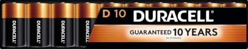 DURACELL Coppertop D Batteries, 10 Count - Image 2