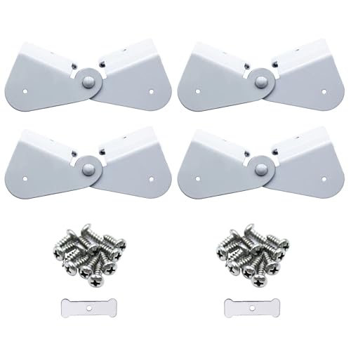 Gutter Downspout Flip-Up Hinge, Gutter Extension Hinge (4 Pack) - Image 2