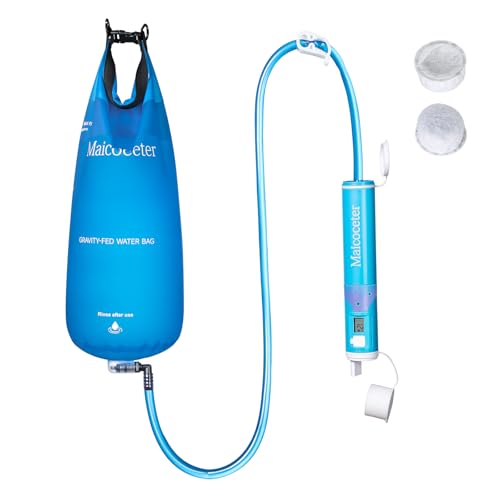 Gravity Water Filter Kit with LED Display, 2-Gallon Bag - Image 2