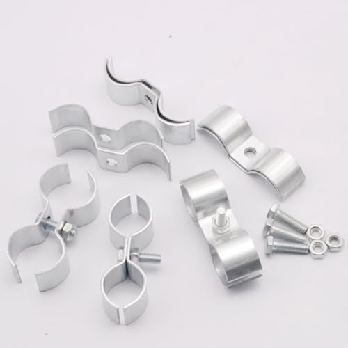 Double Pipe Clamp Chain Link Fence Clamps, 6Pcs Panel | Hand Tools - Image 5