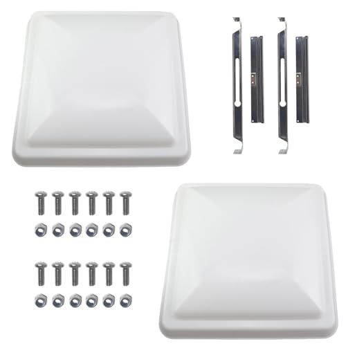 14"x14" RV Roof Vent Cover, 2-Pack - Image 2
