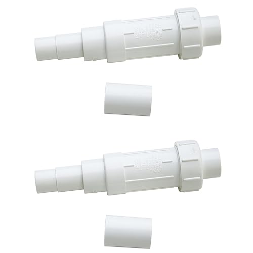 LESSO 1/2 inch PVC Pipe Repair Kit, 1/2" Coupling 2 Sets | Home Repair - Image 2
