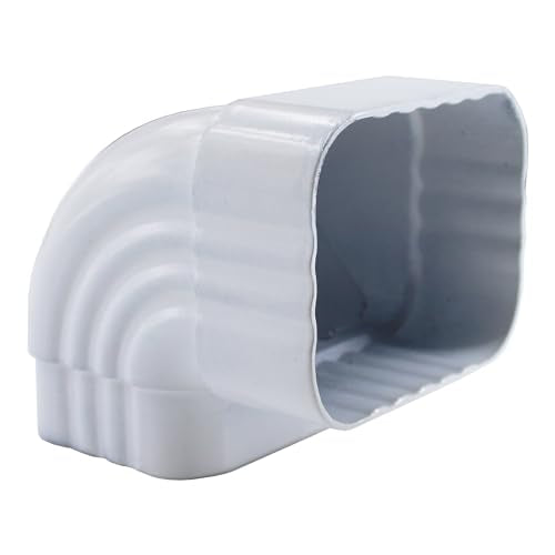 90° Gutter Elbow 2x3 Gutter Elbows Roofing Gutter downspout 1Pcs - Image 2