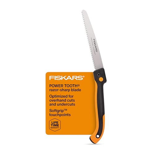 Fiskars 10" Folding Pruning Saw with Dual Position Locking Blade - Image 2