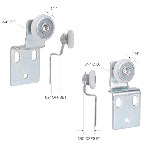 4Pair Sliding Closet Door Roller Kit with 3/4Inch Ball - Image 5