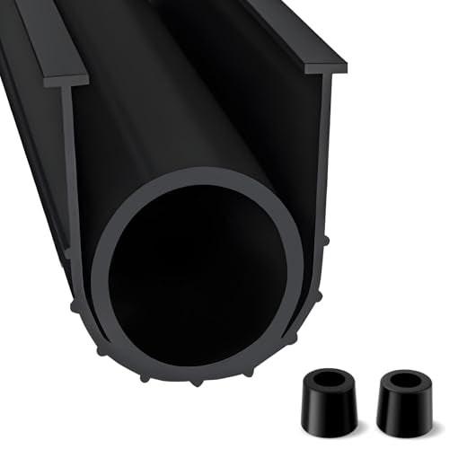 16.4 FT Garage Door Seals Bottom Rubber, U+O Ring - Image 2
