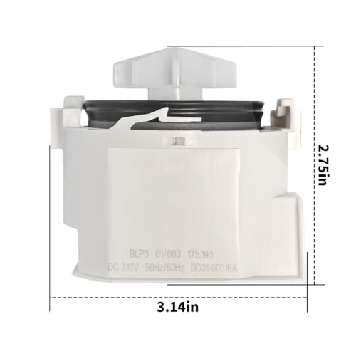 DD31-00016A Drainage Motor Compatible with Samsung Dishwashers - Image 3