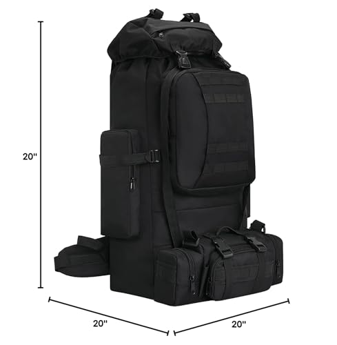 100L Camping Hiking Backpack,Molle military Tactical - Image 3