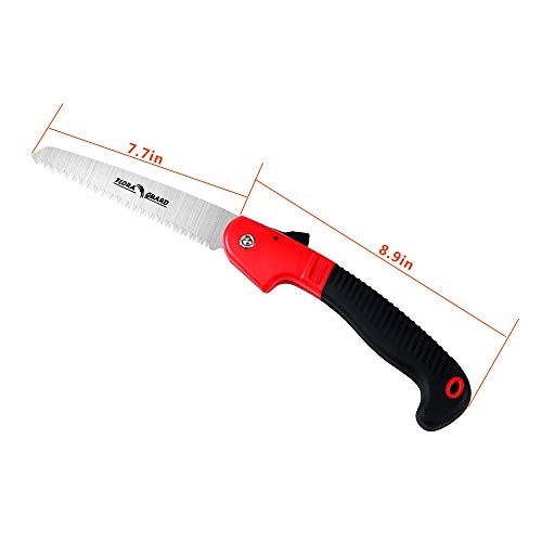 FLORA GUARD 7.7-Inch Folding Hand Saw,7 TPI Staggered - Image 4