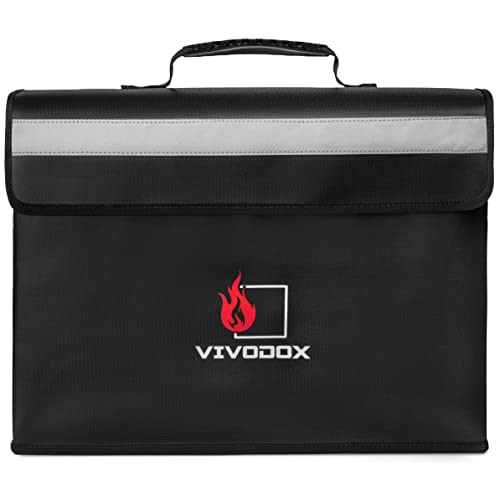 Fireproof Document Bag - Large (17" x 12" x 6") Fireproof - Image 5