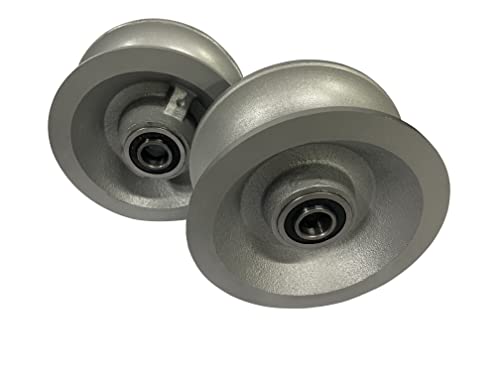 Pair of Replacement Chain Link Gate U-Groove Pipe - Image 3