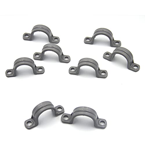 12pcs 1/2 Inch PVC Pipe Straps, 2 Holes Plastic Conduit - Image 6