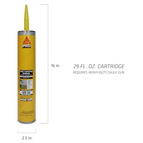 SIKA Sikaflex Self-Leveling Concrete Joint Sealant, Gray - Image 3