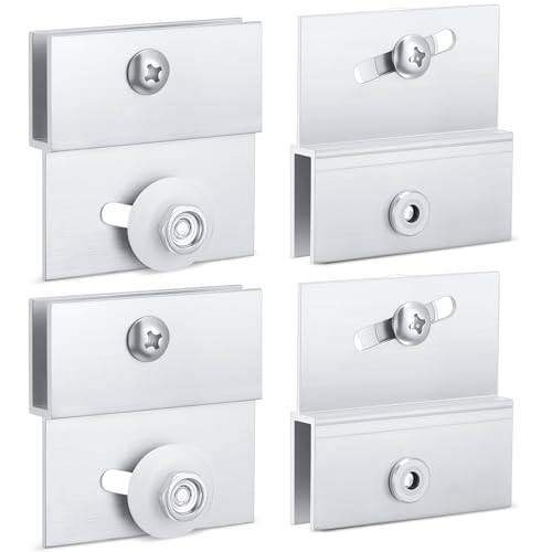 Yaocom 4 Pcs M 6054 Frameless Shower Door Rollers Top - Image 2