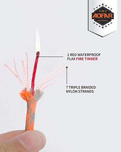 AOFAR Fire Starter AF-381/AF-381plus Fire Steel | Travel Essentials - Image 5