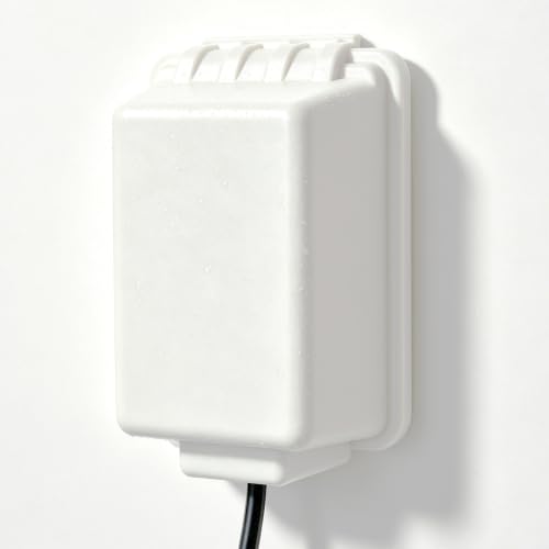Lockable Waterproof Electrical Outlet Cover Box with Key, 1pc - Image 2