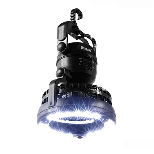 Odoland Portable LED Camping Lantern with Ceiling Fan - Image 7