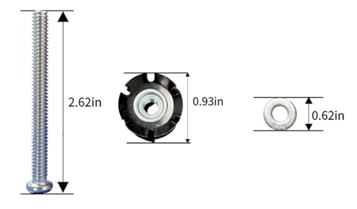 8-Piece Stainless Steel RV Ladder Repair Nut Kit | Home Repair - Image 3