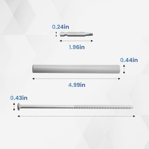 15 Pack Gutter Screw 33047PK 7-Inch Screw & Plastic - Image 3