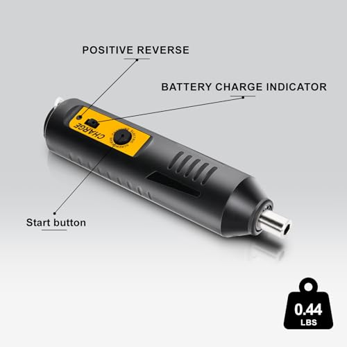 Cordless Screwdriver Rechargeable with 12 Bits & Storage Box - Image 8