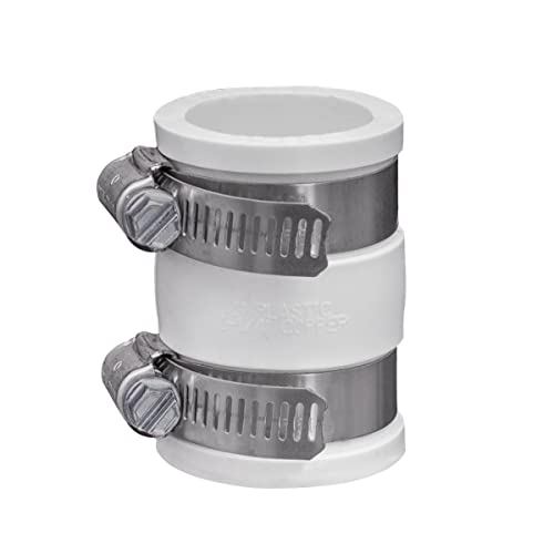 Fernco 1056-100 1-in. Flexible PVC Pipe Coupling for Plastic - Image 2