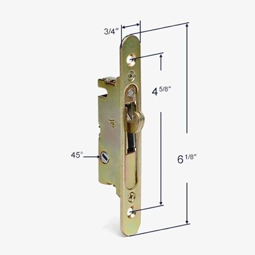 Sliding Glass Door Replacement Mortise Lock with Adapter | Home Repair - Image 5