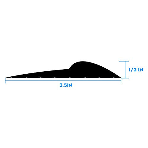 10Ft Weatherproof Universal Garage Door Bottom Threshold | Home Repair - Image 3