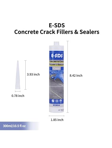 E-SDS Cement Crack Filler Self Leveling, Concrete Driveway - Image 4