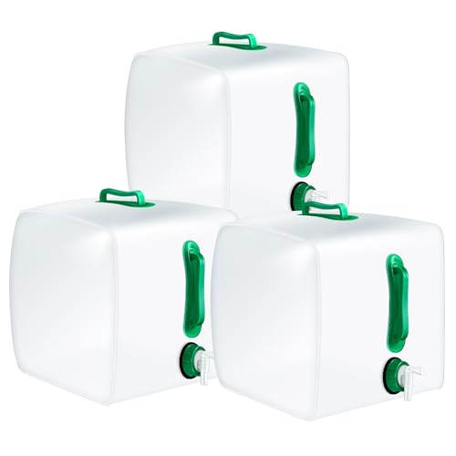 Reallnaive 3 Pcs 5.3 Gallon Collapsible Water Container - Image 2