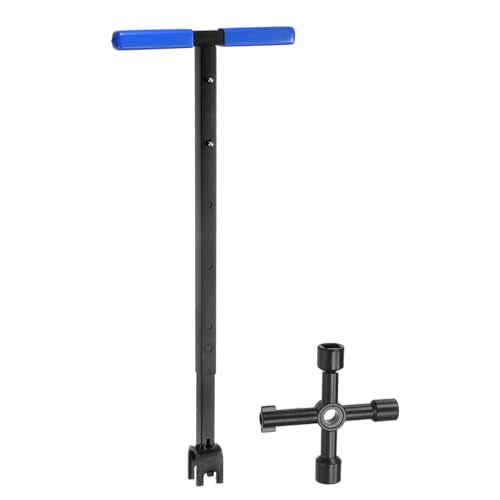 HARFINGTON Water Meter Key 37 Inch Adjustable Enforced | Hand Tools - Image 2