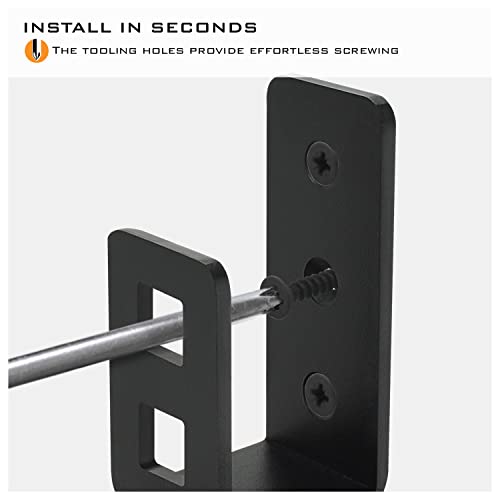Door Barricade Brackets Open Bar Holder Heavy Duty Reinforcement - Image 7