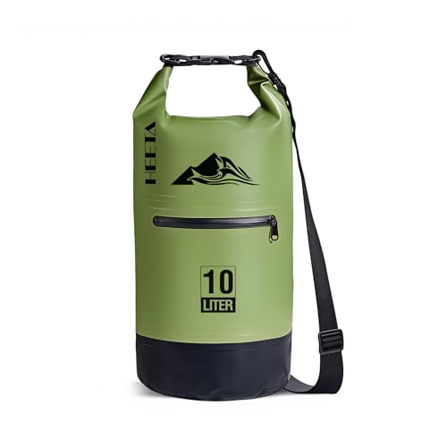HEETA Waterproof Dry Bag Backpack with Zippered Pocket - Image 2