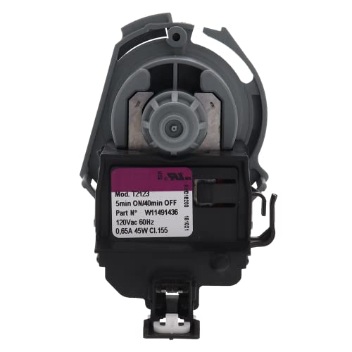 W11497943 Dishwasher Drain Pump Motor Compatible With Whirlpool - Image 5