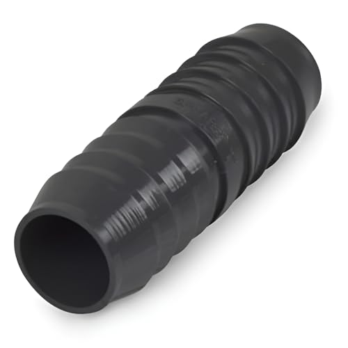 Lakesstory 1"" x 1"" Barbed Insert PVC Reducing Coupling, Sch 40 - Image 3