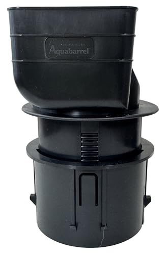 3x4x4" Adjustable Downspout to Round Pipe Adapter to 4" Drain - Image 3