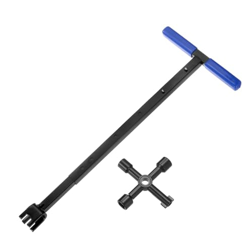HARFINGTON Water Meter Key 37 Inch Adjustable Enforced | Hand Tools - Image 5