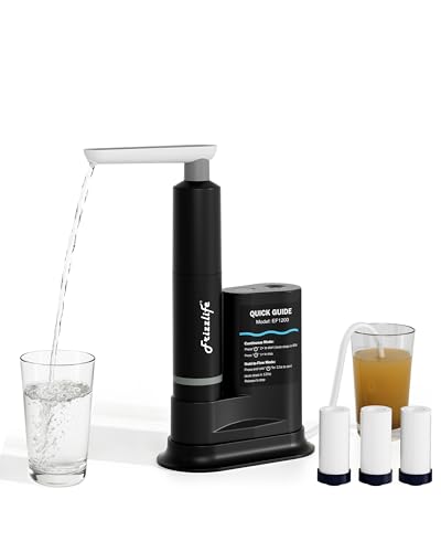 Frizzlife Electric Portable Water Filter for Camping & - Image 2