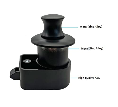 Upgraded 2 Sets Metal Push Button Latch Rv Compartment - Image 4