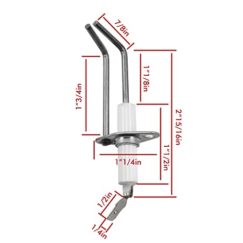 MENSI 2 Packs Flame Sensor Igniter Sensing Rod Fit | Phone & Computer - Image 3