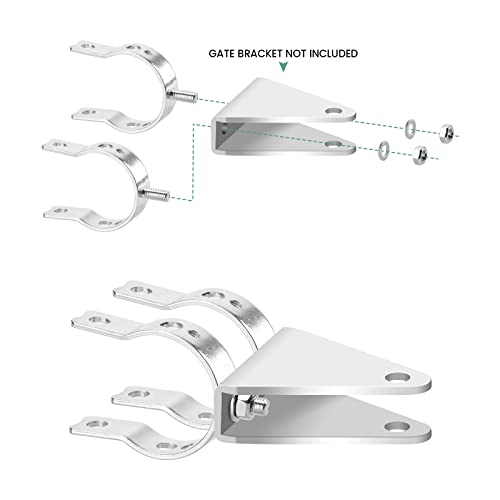 Universal Tube Bracket Kit for Automatic Gate Opener System - Image 5