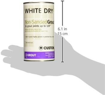 Custom Building Product WDG1 1lb White Non-Sanded Tile Grout