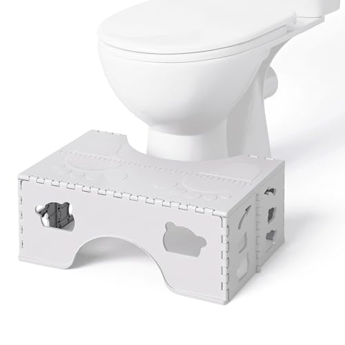 Foldable Toilet Stool Squat, 7 Inch Squatting Potty for Adults - Image 2