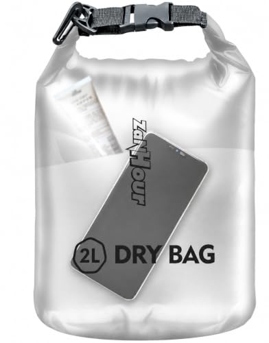 Waterproof Dry Bag - Roll Top Transparent Storage | Travel Essentials - Image 2