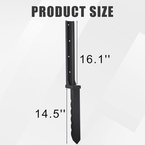 4 Pcs 30" Tall Fence Post Repair Kit - Image 3