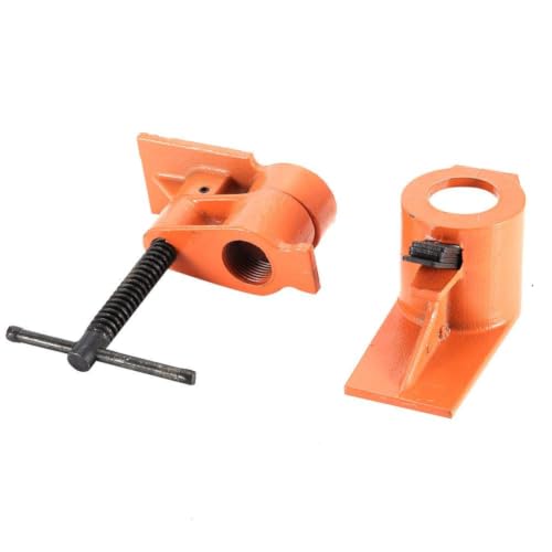 Heavy Duty 1 inch Pipe Clamp, Jaws Vise Fixture Set | Hand Tools - Image 7