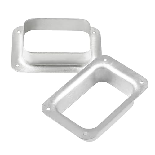 (2 Pack)Aluminum Gutter Downspout Outlet – 2" x 3" – - Image 2
