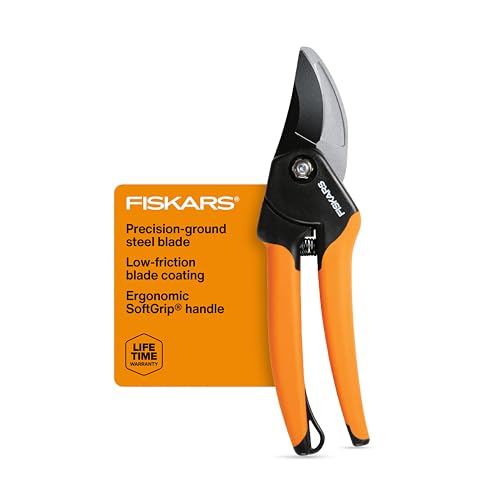Fiskars SoftGrip Bypass Pruning Shears, 5/8” Cut Capacity Garden - Image 2